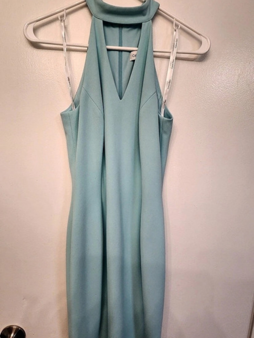 Calvin Klein Women's Blue Maxi Dress